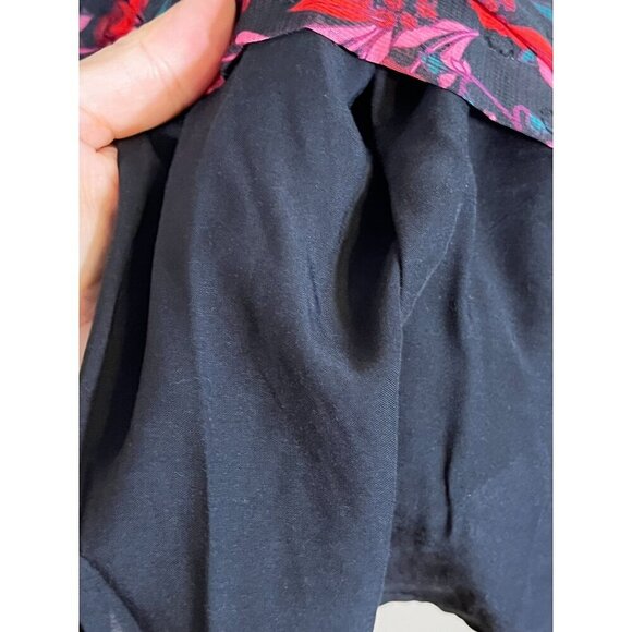 Draper James Dress 2X Red Floral Midi Clip Dot Feminine Dainty Preppy Western - Picture 16 of 16